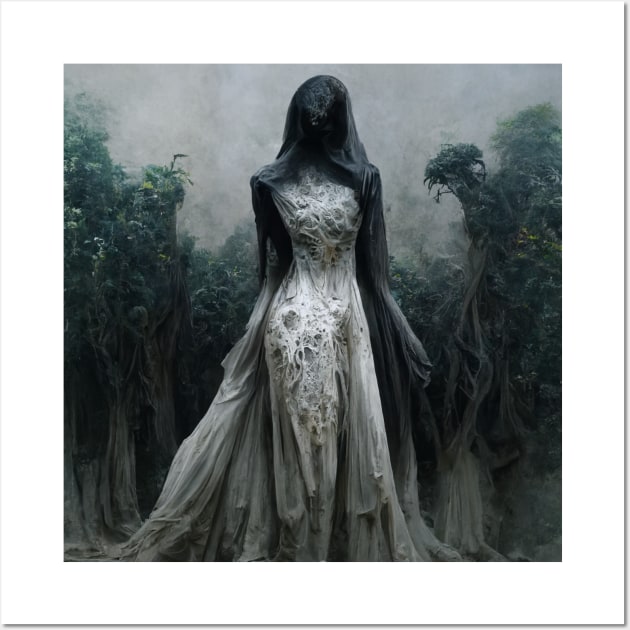 pale lady 4 Wall Art by BloodRubyz